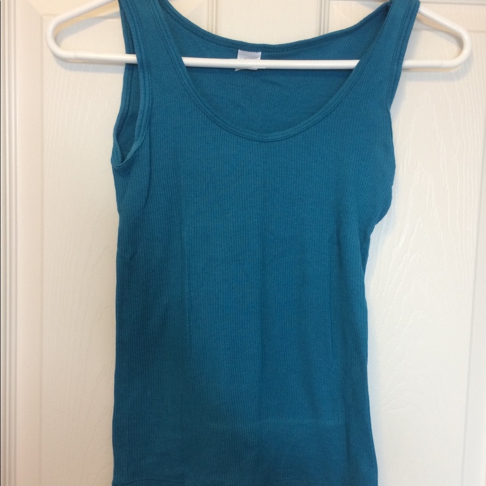 Women’s Jockey Thermal Tank Top Camisole Small/Medium Blue Layering Barely Worn